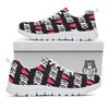 XOXO Valentine's Day Print Pattern White Sneaker-grizzshop