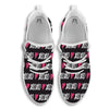 XOXO Valentine's Day Print Pattern White Walking Shoes-grizzshop