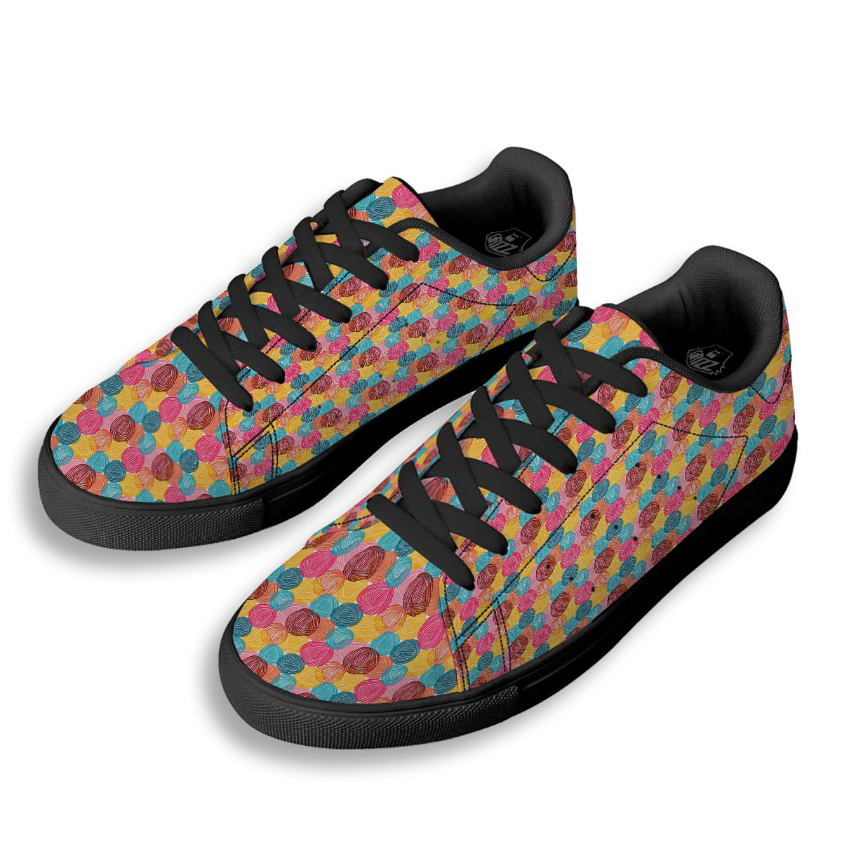 Yarn print sneakers discount