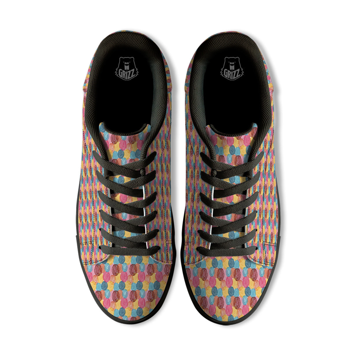Yarn print sneakers on sale