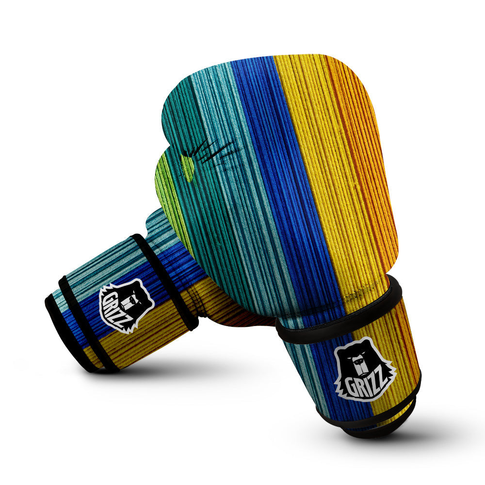 Yarn Colorful Print Boxing Gloves-grizzshop