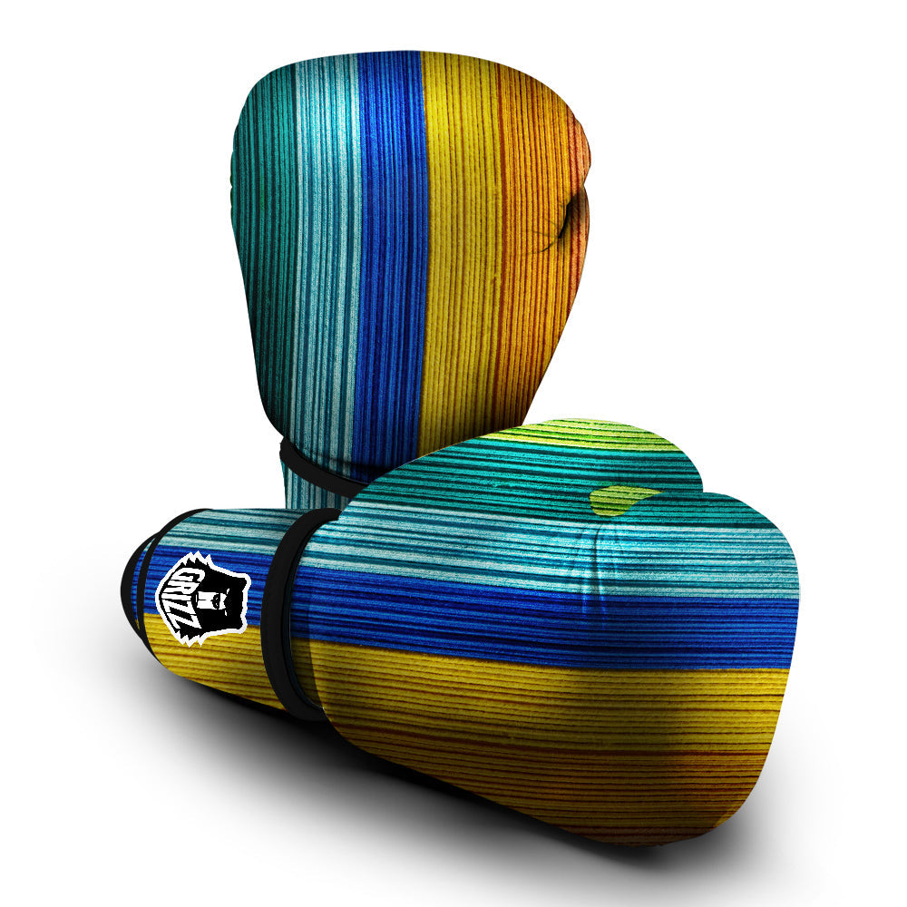 Yarn Colorful Print Boxing Gloves-grizzshop