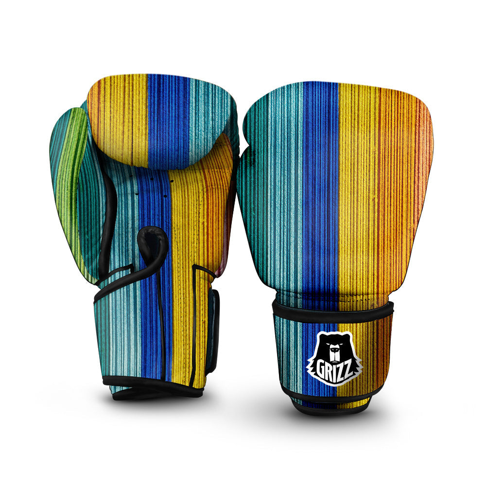 Yarn Colorful Print Boxing Gloves-grizzshop