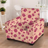 Yarn Paw Print Armchair Cover-grizzshop