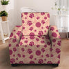 Yarn Paw Print Armchair Cover-grizzshop