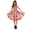 Yarn Paw Print Dress-grizzshop