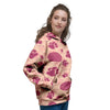 Yarn Paw Print Women's Hoodie-grizzshop