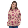 Yarn Paw Print Women's Hoodie-grizzshop