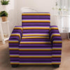 Yellow And Purple Mexican Baja Armchair Cover-grizzshop