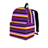 Yellow And Purple Mexican Baja Backpack-grizzshop