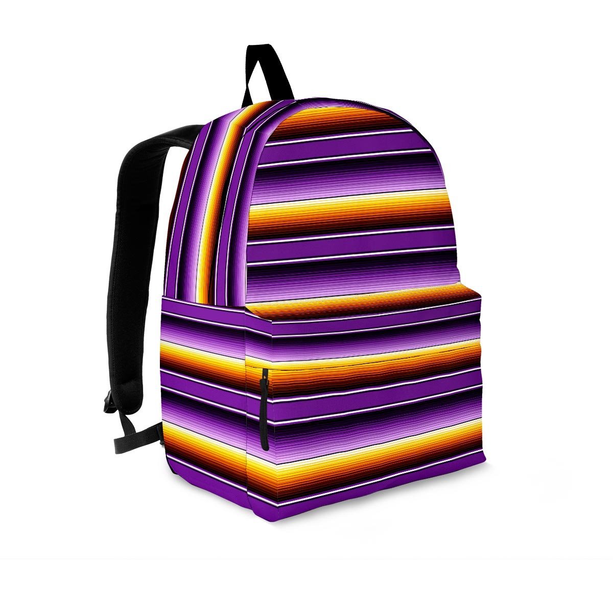 Yellow And Purple Mexican Baja Backpack-grizzshop