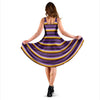 Yellow And Purple Mexican Baja Dress-grizzshop