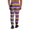 Yellow And Purple Mexican Baja Men's Joggers-grizzshop