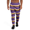 Yellow And Purple Mexican Baja Men's Joggers-grizzshop