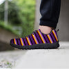 Yellow And Purple Mexican Baja Men's Sneakers-grizzshop