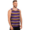 Yellow And Purple Mexican Baja Men's Tank Tops-grizzshop