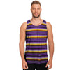 Yellow And Purple Mexican Baja Men's Tank Tops-grizzshop
