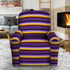 Yellow And Purple Mexican Baja Recliner Cover-grizzshop