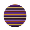 Yellow And Purple Mexican Baja Round Rug-grizzshop