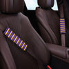 Yellow And Purple Mexican Baja Seat Belt Cover-grizzshop