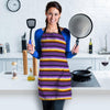 Yellow And Purple Mexican Baja Women's Apron-grizzshop