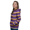 Yellow And Purple Mexican Baja Women's Hoodie-grizzshop