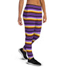 Yellow And Purple Mexican Baja Women's Joggers-grizzshop