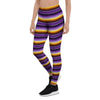 Yellow And Purple Mexican Baja Women's Leggings-grizzshop