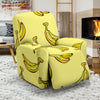 Yellow Banana Pattern Print Recliner Cover-grizzshop