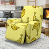 Yellow Banana Pattern Print Recliner Cover-grizzshop