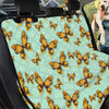 Yellow Butterfly Print Pet Car Seat Cover-grizzshop