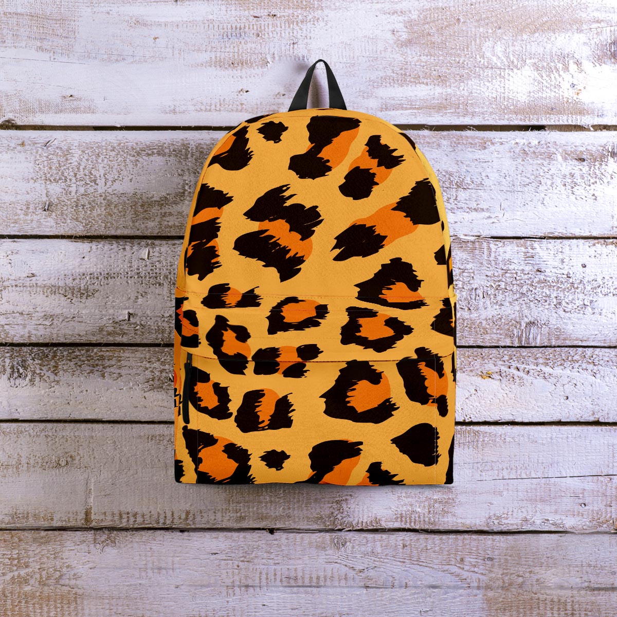 Yellow Cheetah Backpack-grizzshop