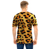 Yellow Cheetah Men T Shirt-grizzshop