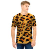 Yellow Cheetah Men T Shirt-grizzshop