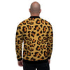 Yellow Cheetah Men's Bomber Jacket-grizzshop