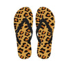 Yellow Cheetah Men's Flip Flops-grizzshop
