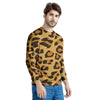 Yellow Cheetah Men's Sweatshirt-grizzshop