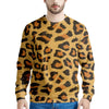 Yellow Cheetah Men's Sweatshirt-grizzshop