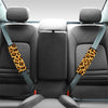 Yellow Cheetah Seat Belt Cover-grizzshop