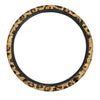 Yellow Cheetah Steering Wheel Cover-grizzshop