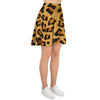 Yellow Cheetah Women's Skirt-grizzshop