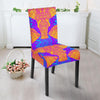 Yellow Elephant Mandala Print Chair Cover-grizzshop