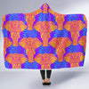 Yellow Elephant Mandala Print Hooded Blanket-grizzshop