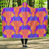 Yellow Elephant Mandala Print Hooded Blanket-grizzshop