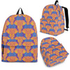 Yellow Elephant Mandala Print Premium Backpack-grizzshop