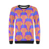 Yellow Elephant Mandala Print Women Crewneck Sweatshirt-grizzshop