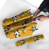 Yellow Flower Print Umbrella-grizzshop