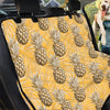 Yellow Hawaiian Pineapple Print Pet Car Seat Cover-grizzshop