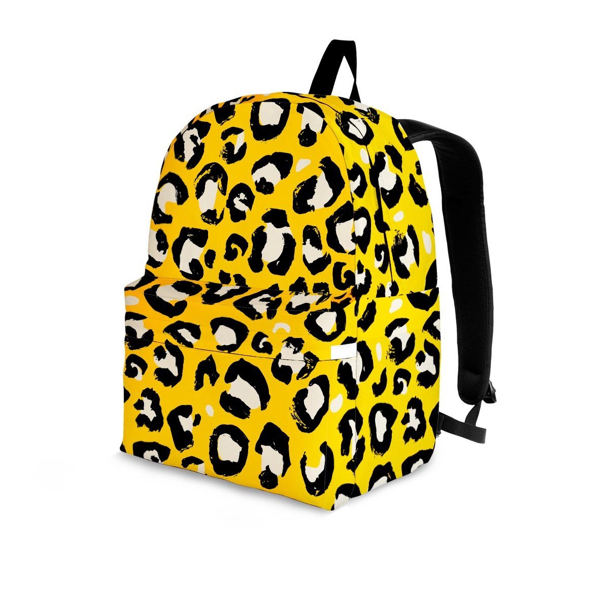 Yellow Leopard Backpack-grizzshop
