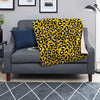 Yellow Leopard Blanket-grizzshop